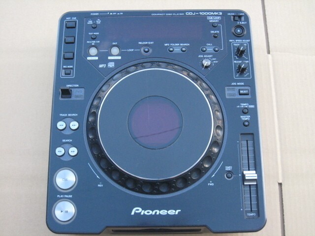 Pioneer CDJ-1000MK3 DJ CD Player Scratch Deck Digital Turntable