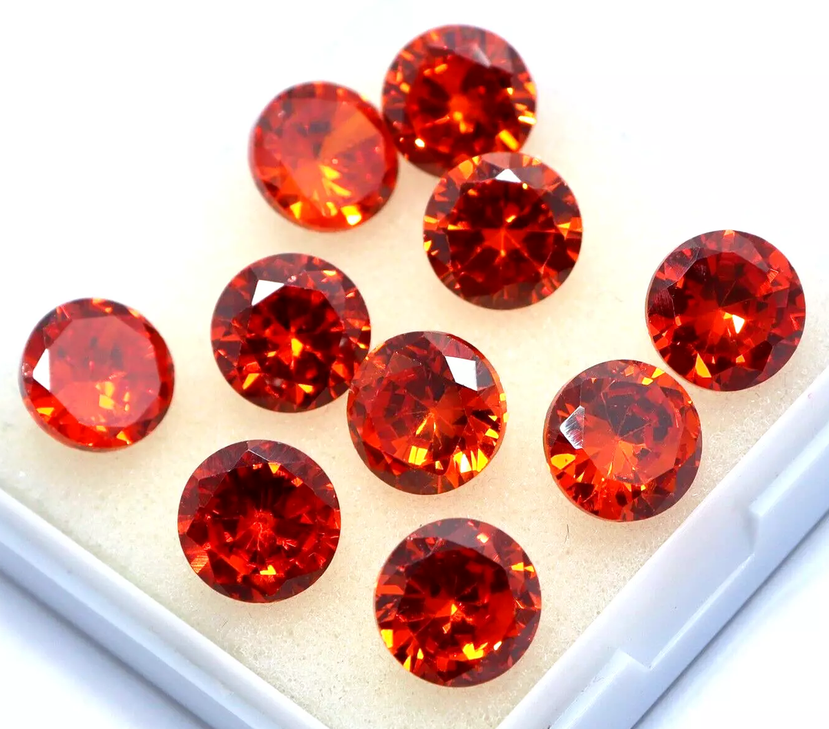 Per Carat Carat American Zircon Stone Price Natural Orange Brown - Main Image