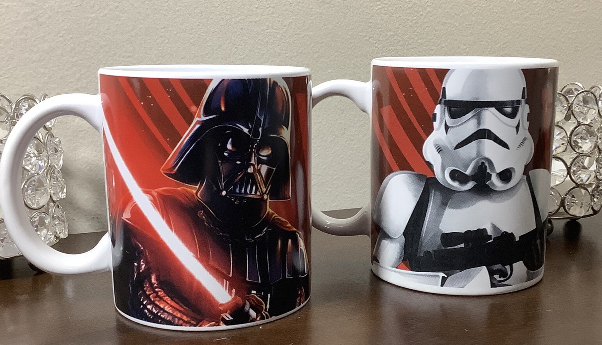 Star Wars Coffee Mugs Galerie Lucas films set of Darth