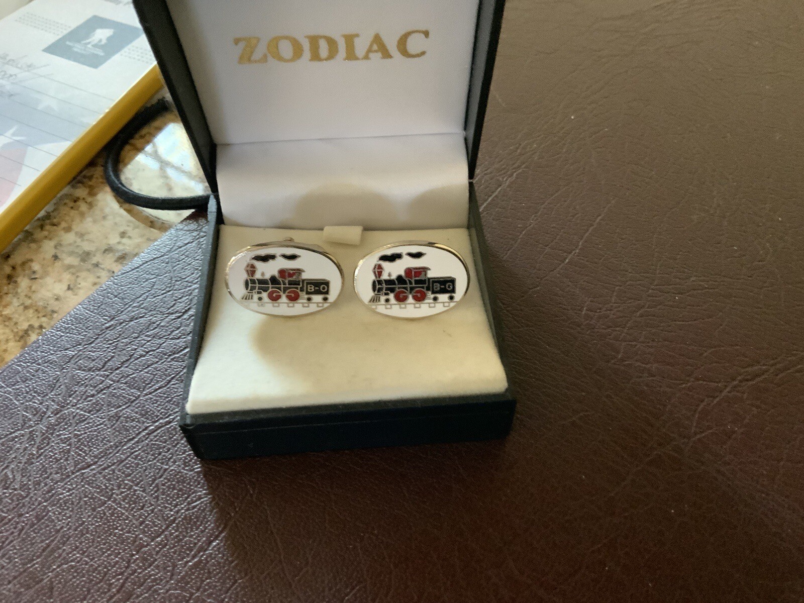 Train Cuff Link - image 1