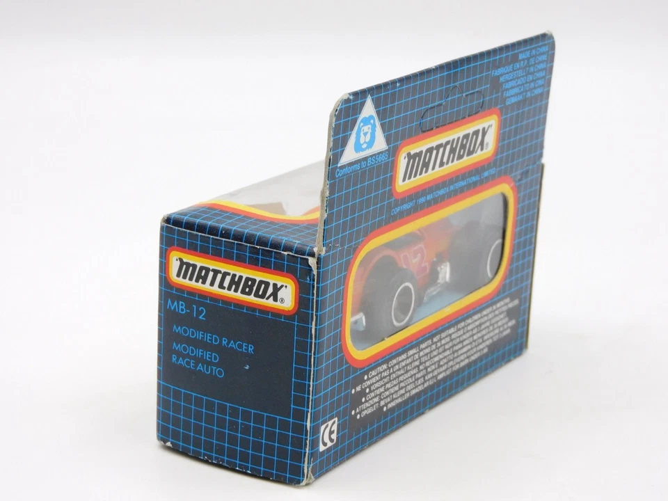 Matchbox Superfast Modified race auto 80s MB-12 in BOX China - Immagine 3 di 3