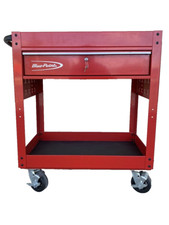 Snap-on Krbc13pbo Heavy-duty One-drawer Two-tray Cart Blue-point Red With Keys