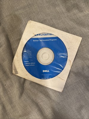 Dell Application Backup: DeLL Installed Programs P/N 40913 Rev A00 February 2001
