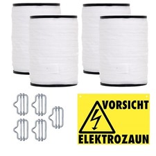 40mm 800m Weidezaunband Breitband Weideband Elektro Weidezaun Band Niro Leiter