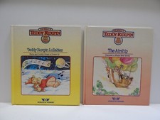 Lot of Teddy Ruxpin Hardback books - The Airship  Lullabies - No Cassette Tapes
