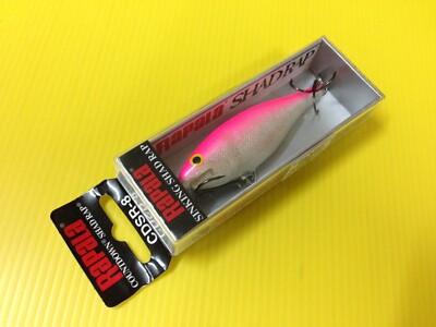 Rapala Countdown Sinking Shad Rap CDSR-8 PKS, Pink Silver Color