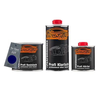 Autolack Set Dose für Opel 22T Dark Ink Metallic Ocean Blue Metallic 1,25L