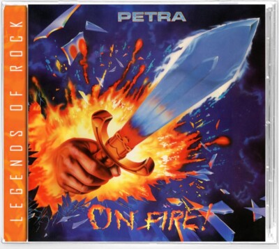 PETRA ON FIRE (CD) 2021 Remastered LEGENDS OF ROCK  CHRISTIAN ROCK