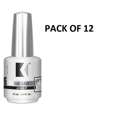 Kupa GelFinity Gel Soak Off Base Coat 0.5 oz - PACK OF 12