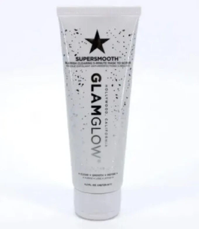 2x New Glamglow Supersmooth Acne Clearing Mask - 4.2oz Sealed - Image 2 of 2