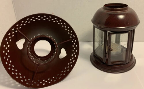 Metal Tea candle lantern . - Picture 8 of 8