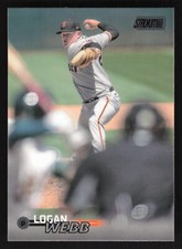 Logan Webb Black Foil 2023 Stadium Club #252 San Francisco Giants