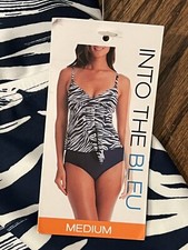 Into The Bleu Women  s Swim Suit Bathing Suit 2 Piece NWT
