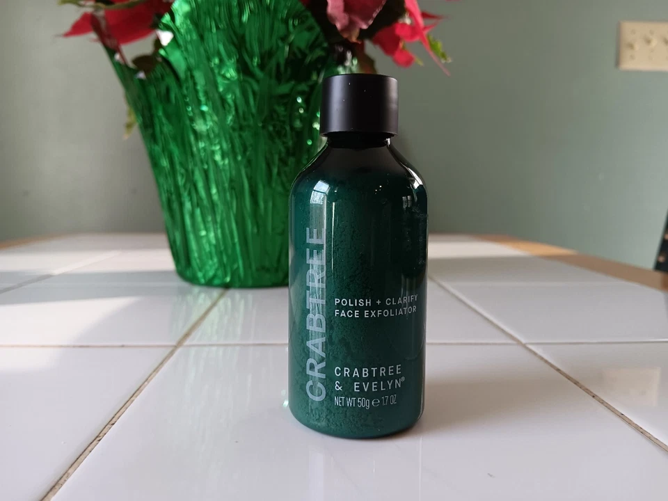 Crabtree & Evelyn Esmalte + Polvo Exfoliante Facial Clarificar 1.7oz Cuidado de la Piel. USA Foto 2 de 4