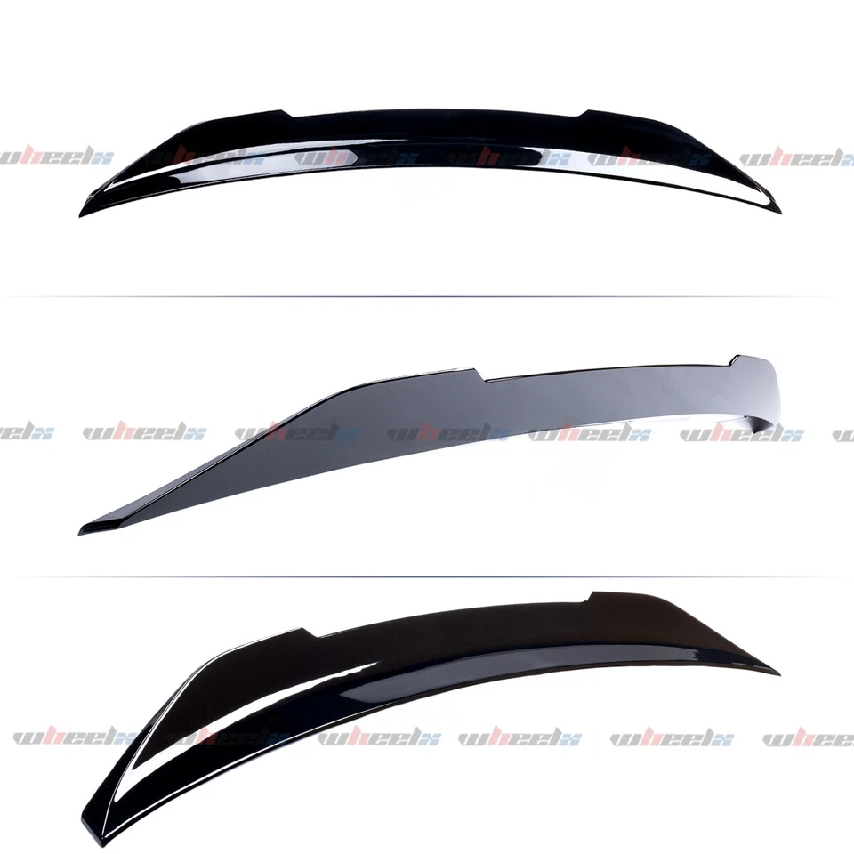 Alerón trasero negro brillante para Kia Stinger Highkick 2018-2023 estilo PSM Foto 2 de 4