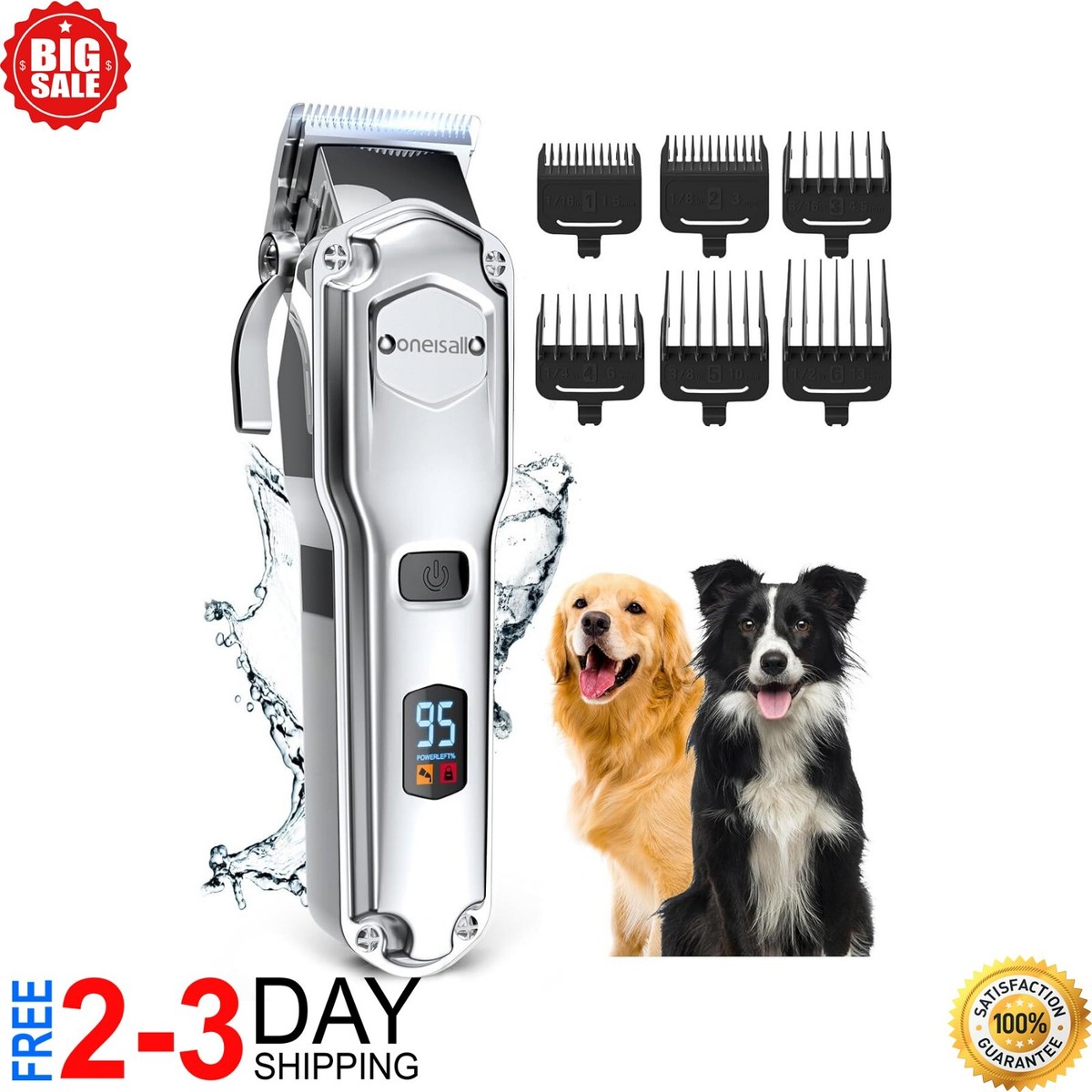 Cortadora de Pelo Cortapelos Profesional Para Perros Maquina