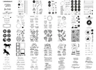 efco silicone stamp clear stamps - Choice of 3