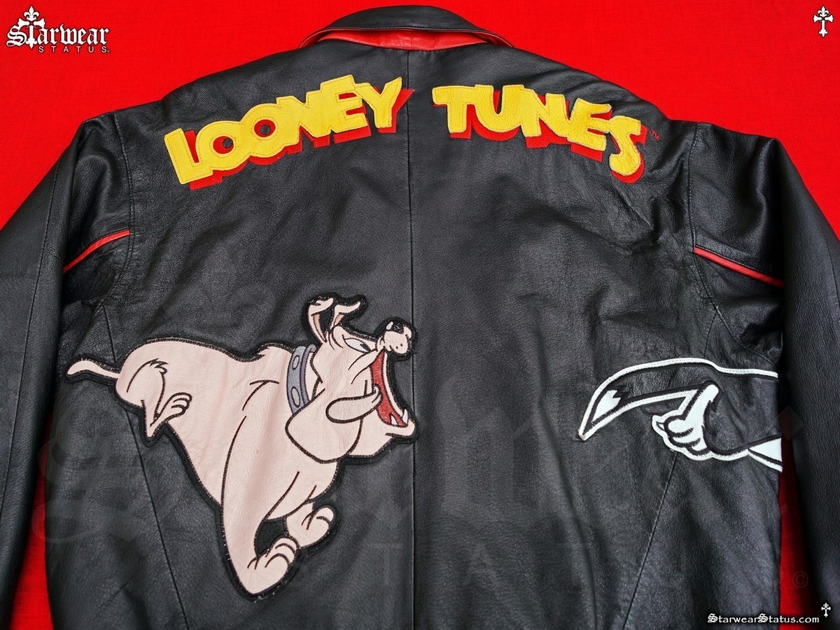 🔥GRAIL! Vintage 90s Looney Tunes Tweety + Sylvester Leather