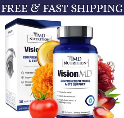 1MD Nutrition Vision MD Eye Vitamin CARMIS - Eye Supplement - 30 Softgels USA