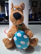 SCOOBY-DOO With Easter Egg Stuffed Plush Animal Toy 7" Retired Kcare