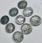 Buffalo Nickel Lot 9 Coins 1929–1937 Mixed Full Dates Album Fillers
