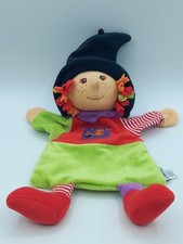 Sterntaler Handpuppe Hexe Stoffpuppe ca 34 cm Puppentheater sehr gut