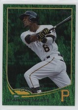 2013 Topps Emerald Foil Starling Marte #288 05l1