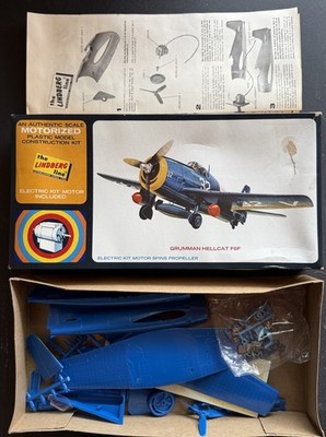 1969 VTG Lindberg GRUMMAN F-6-F HELLCAT, 1/4 Scale - Model: 3106M