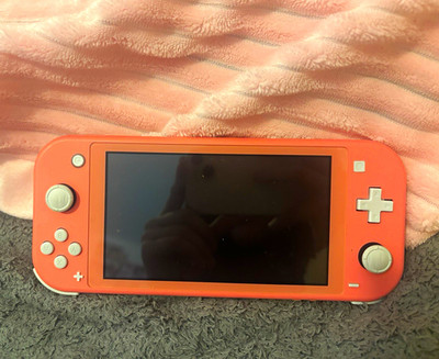 Nintendo Switch Lite Handheld System Console for Nintendo Switch, Coral, Jack
