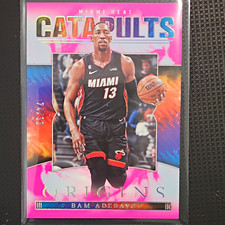 Panini 2022-23 Origins Catapults Bam Adebayo Miami Heat #20 Insert Card 74/99