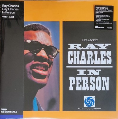 Ray Charles   Ray Charles In Person, VMP-Essentials, Blue Vinyl LP, Limited Ed.