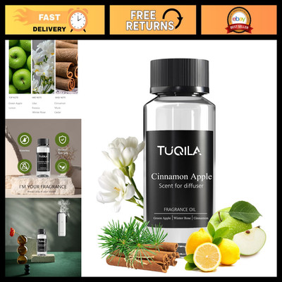 Cinnamon Apple Waterless Essential Oil - 120ML Aromatherapy Scent for Home Use