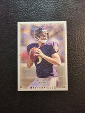 2008 Upper Deck Masterpieces #32 Joe Flacco RC Rookie Card Ravens. rookie card picture