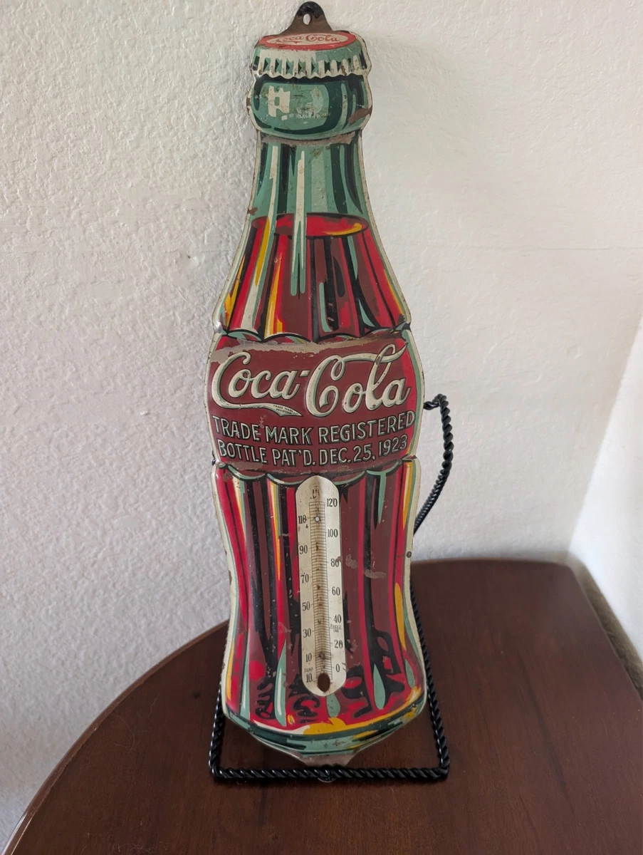 Vintage Thermometer In Collectible Coca-Cola Advertising