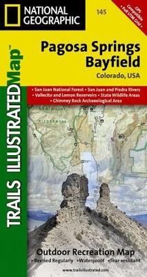 Nat Geo Maps Pagosa Springs, Bayfield Map (Map)