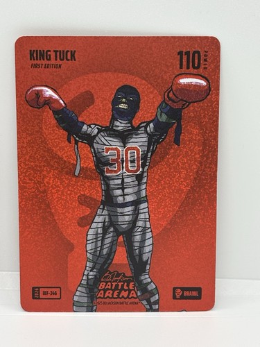 King Tuck Kyle Tucker 2026 Bo Jackson Battle Arena #IBF-346 Icon Brawl Red SP