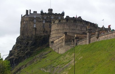Edinburgh Castle Scotland Historic Landmark Photo Reprint Wall Art