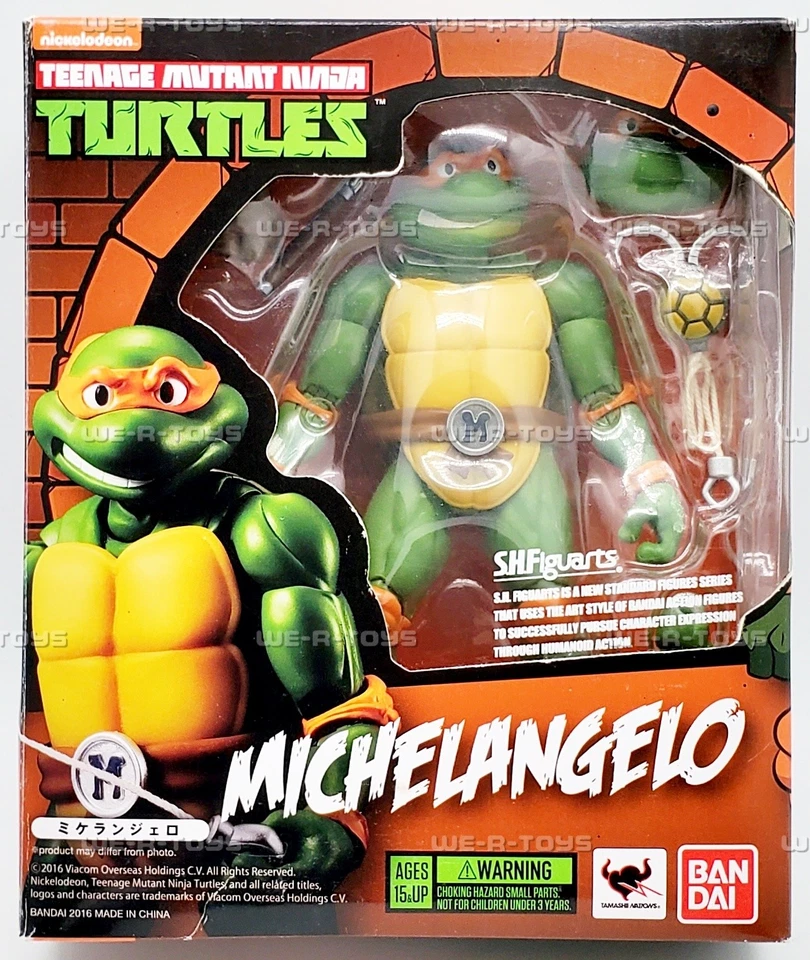 S.H. Figura Figuarts Teenage Mutant Ninja Turtles Miguel Ángel Bandai 09508 Foto 2 de 4