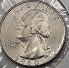 *SILVER* 1960-D  Washington Quarter - 90% Silver