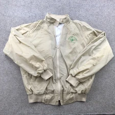 Vintage Hartwell Jacket Mens Large Southern Railway Windbreaker USA Bomber 70s