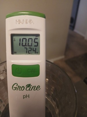 GroLine Waterproof Hydroponic pH Tester [ HI98118 ]