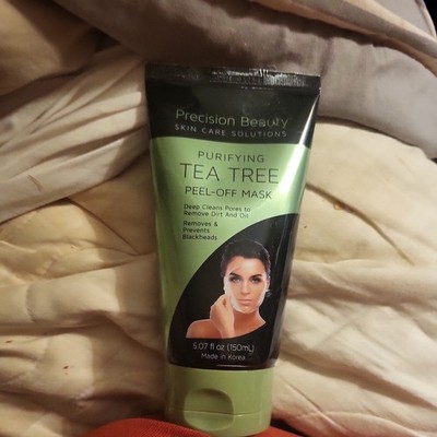 Precision Beauty Purifying TEA TREE Peel-off Face Mask, Dead Skin 5.7oz SEALED