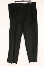 Ballin Relax Black Corduroy Mens Casual Polyester Pants Made in Canada 40