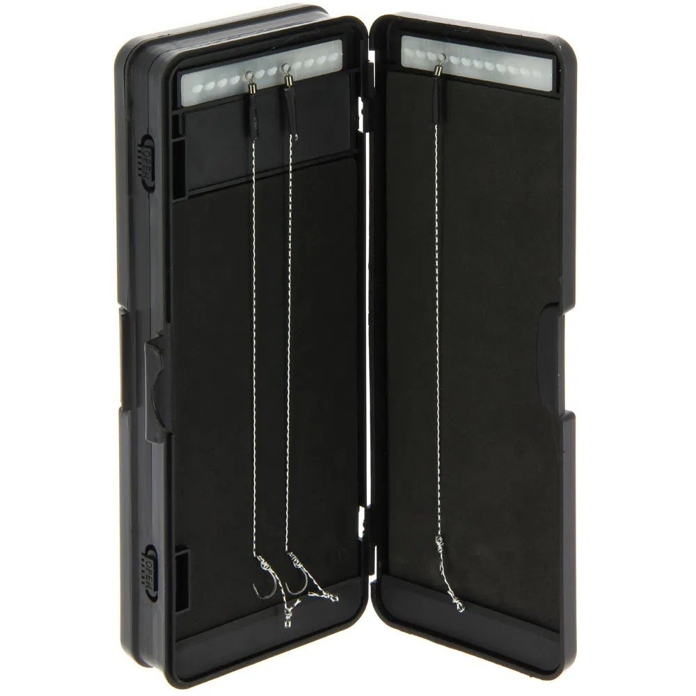 NGT Carp Fishing Rig Box Wallet 6 Way for 72 Rigs 12 x Hair Rigs Included - Image 9