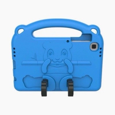 SaharaCase Teddy Bear Kickstand Handle Case for Galaxy Tab A7 Lite 8.7 Blue
