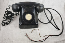 Antique Kellogg Switchboard Supply CO Rotary Phone Prop Bakelite