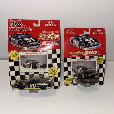 Lot Of 2 Mark Martin Racing Champions 1994 Diecast 1:43 & 1:64 Winn Dixie 