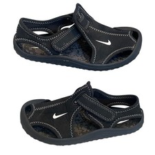 Nike Sunray Protect 2 Black Activewear Sandals Toddler Boy 10