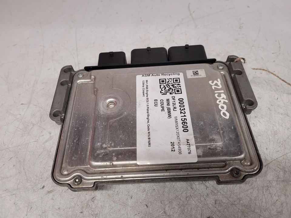 MINI BMW COUPE COOPER R58 MK1 2012 ENGINE ECU 1.6L PETROL N16B16M0 N16B16A - Image 2 of 4