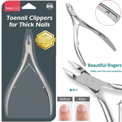 Toe Nail Clippers Cutters Nipper Chiropody Podiatry Heavy Duty Thick Fungus Nail